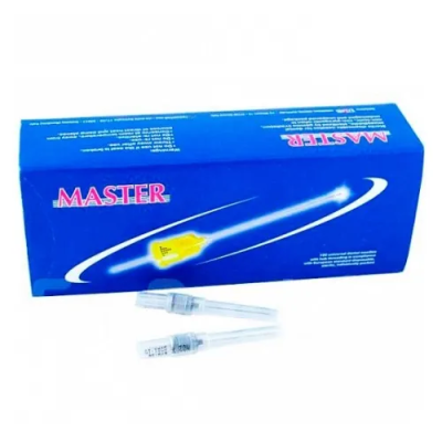 15. Иглы карпульные Master/ Мастер (0,3*12mm), 100 шт/уп/ Sirio
