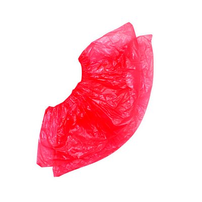 Бахилы 25 мкр Unite красные /Юнайт/50/2500/