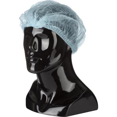 Шапочка медицинская тип "Шарлотта" голубая /Форм/100/1000