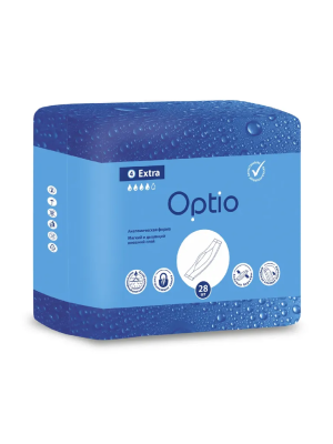 Прокладки урологические мужские Оптио Экстра /28/