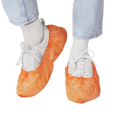 Бахилы детские оранжевые EleGreen/ Россия /50/4000/