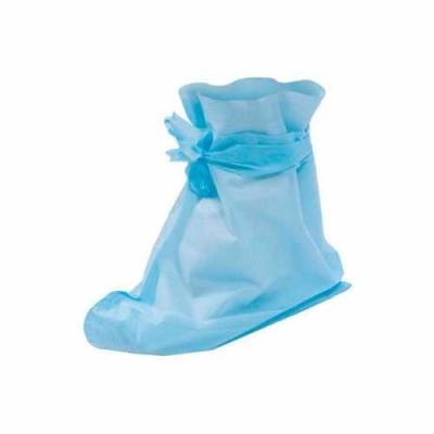 Бахилы высокие (на завязках спанбонд пл.20, высота 45 см.) стер. Инмедиз/500