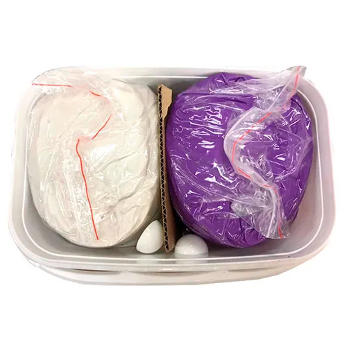 Силофф/Siloff А85Н (2,5кг+2,5кг), лабораторный А-силикон/ Крастехномед