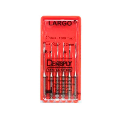 15. Ларго (Largo) 32мм №1 6шт/уп/ Dentsply Maillefer