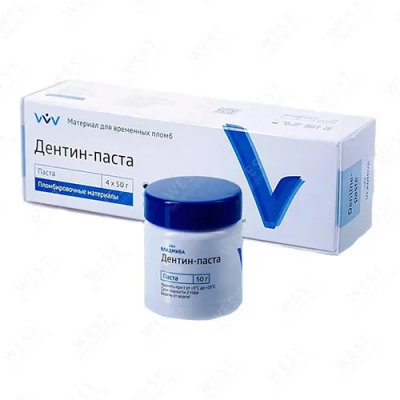 15. Дентин-паста мята/50г/ ВладМиВа