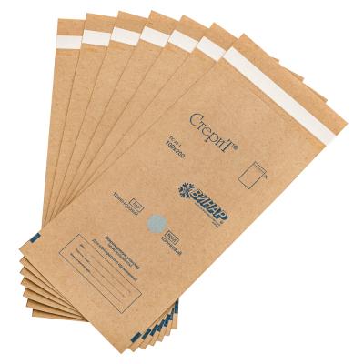 Пакет бумажный самоклеящийся Стерит 100*250мм крафт Винар/ Россия