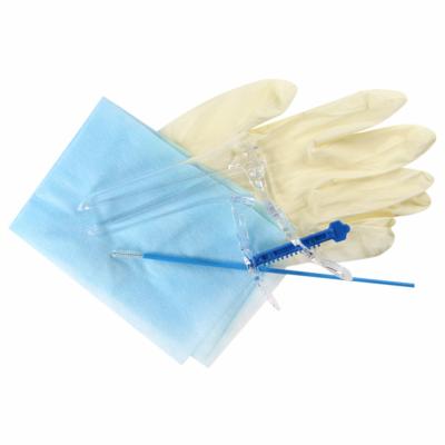 Набор гинек.однораз.стер.(зеркало M, салфетка, перчатки М) прозрачное Ева /ПИ /90/