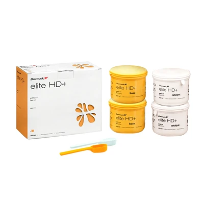 15. А-силикон слеп. материал, Elite HD+(Элит) Putty Soft Fast Set ECO, (4*450мл)/ZHERMACK