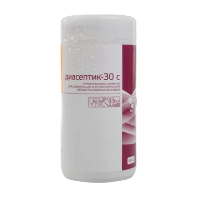 Салфетки Диасептик 30 №60 (банка)