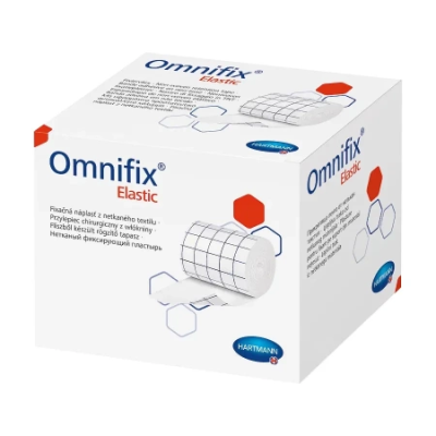 Пластырь OMNIFIX elastic - гипоаллергенный из неткан. матер. /белый/: 10 м х 5 см арт. 9006021