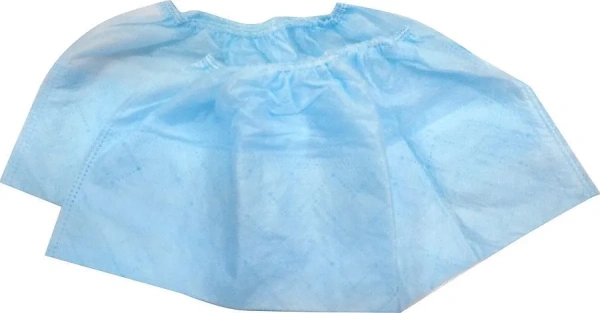 Бахилы низкие (на резинке спандбонд пл. 25 голубые) нестер. Инмедиз №10