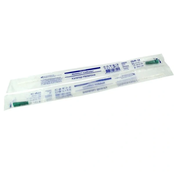 Катетер уролог. Нелатона стер. жен. CH-14 20 см. с гидрофильным покрытием /Арехmed