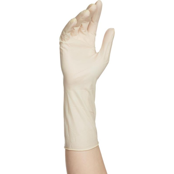 Перчатки латекс. стер. хирур. неопудр. текстур. анат. формы р.6,5 50 пар/уп /Benovy/400